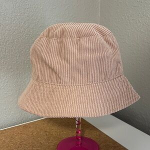 Brown Corduroy Bucket Hat